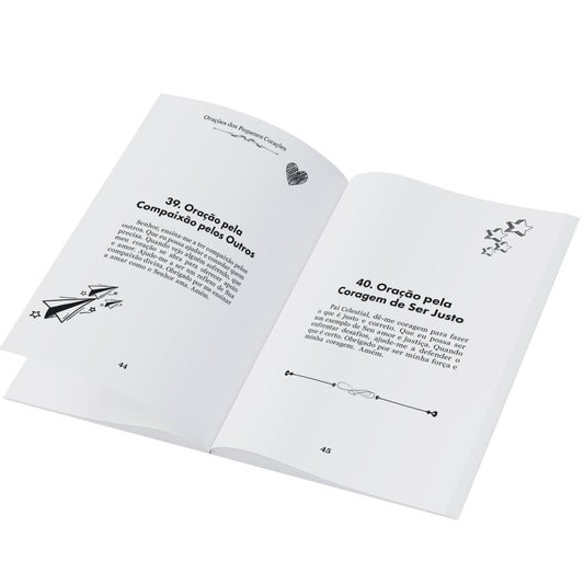 Livreto Orações dos pequenos corações - Homens