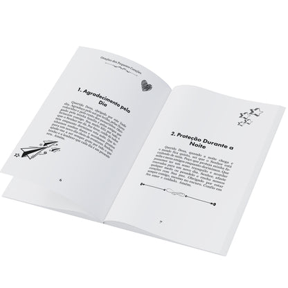 Livreto Orações dos pequenos corações - Homens