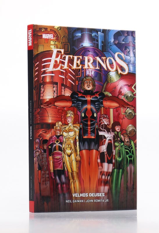 Os Eternos por Neil Gaiman &amp; John Romita Jr. | Panini