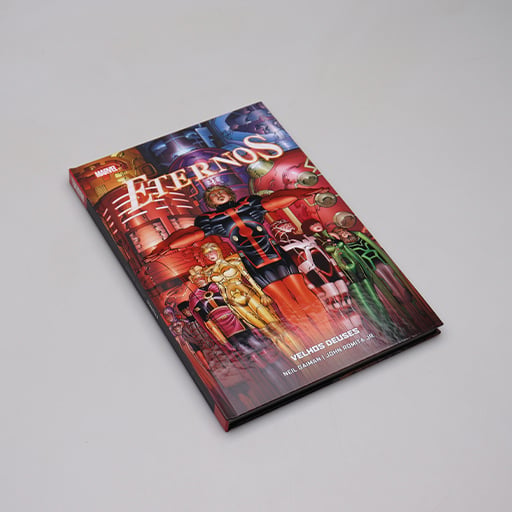 Os Eternos por Neil Gaiman &amp; John Romita Jr. | Panini