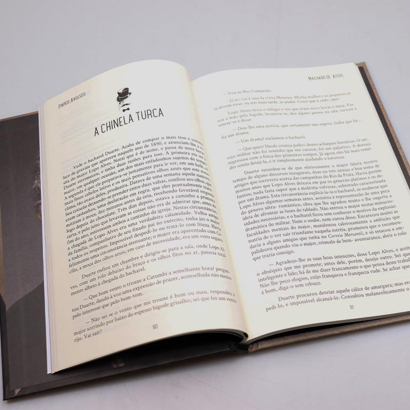 Papéis Avulsos | Capa Dura | Machado de Assis