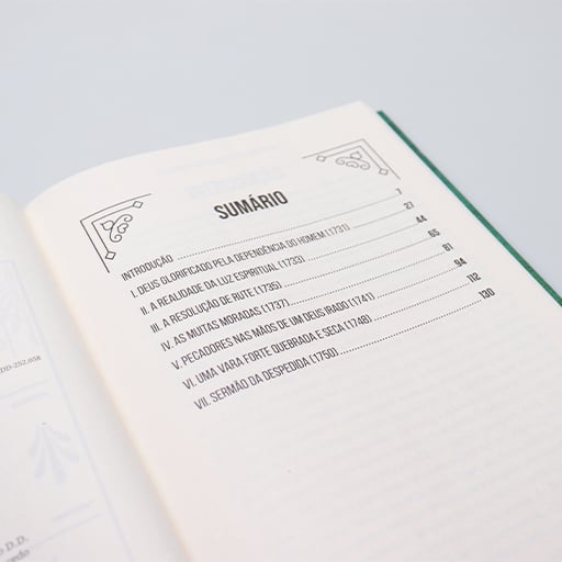 Pecadores nas Mãos de um Deus Irado | Capa Dura | Jonathan Edwards