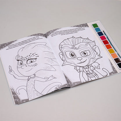PJ Masks | Livro para Pintar com Aquarela