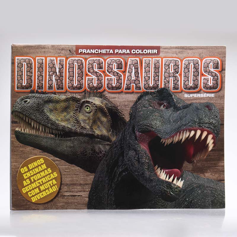 Prancheta Para Colorir Supersérie | Dinossauros