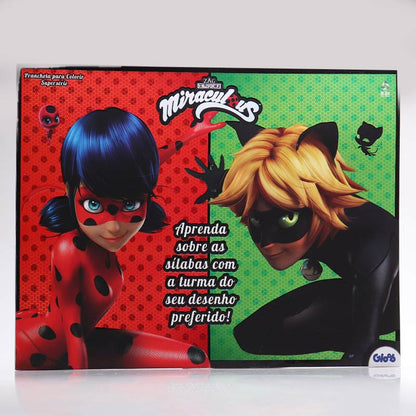 Prancheta Para Colorir Supersérie | Miraculous Ladybug