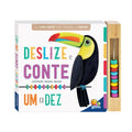 Primeiros Conceitos | Aprenda com Ábaco: Deslize e Conte Um a Dez | TodoLivro