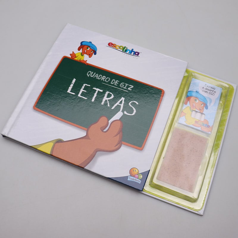 Quadro de Giz | Letras | Capa Dura | Escolinha Todolivro