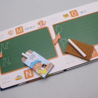 Quadro de Giz | Letras | Capa Dura | Escolinha Todolivro