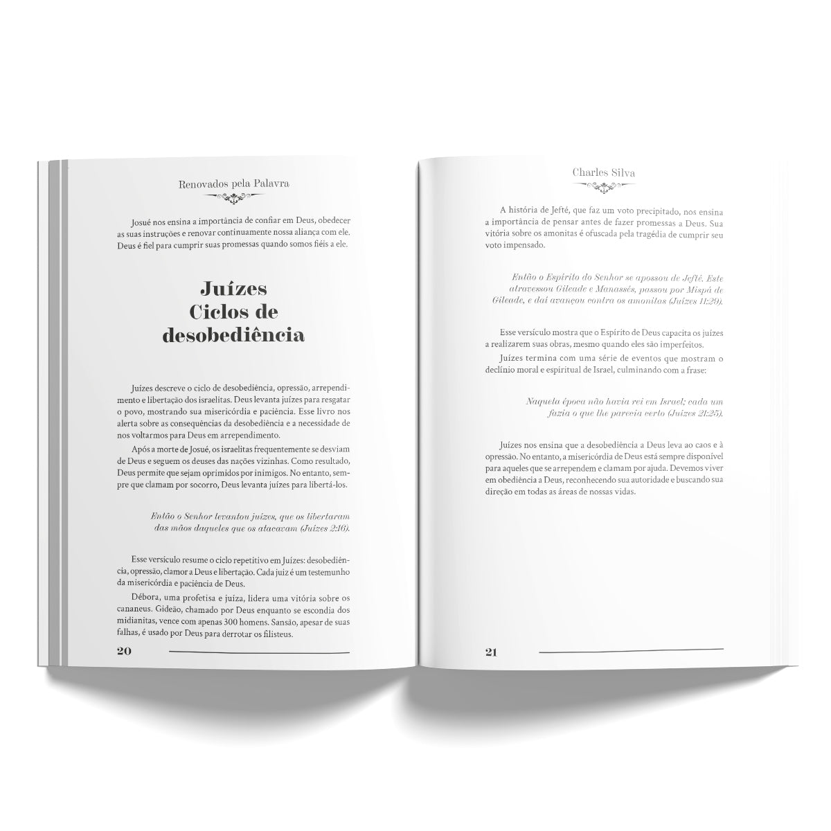 Renovados pela palavra: renovação espiritual atráves do poder da Palavra | Charles Silva