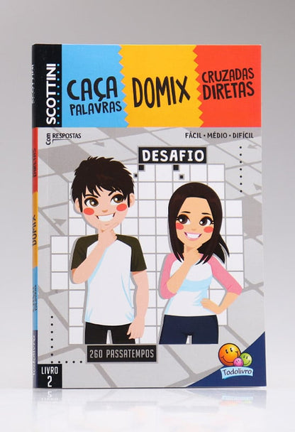 Scottini | Caça-Palavras \ Domix \ Cruzadas Diretas | Todolivro