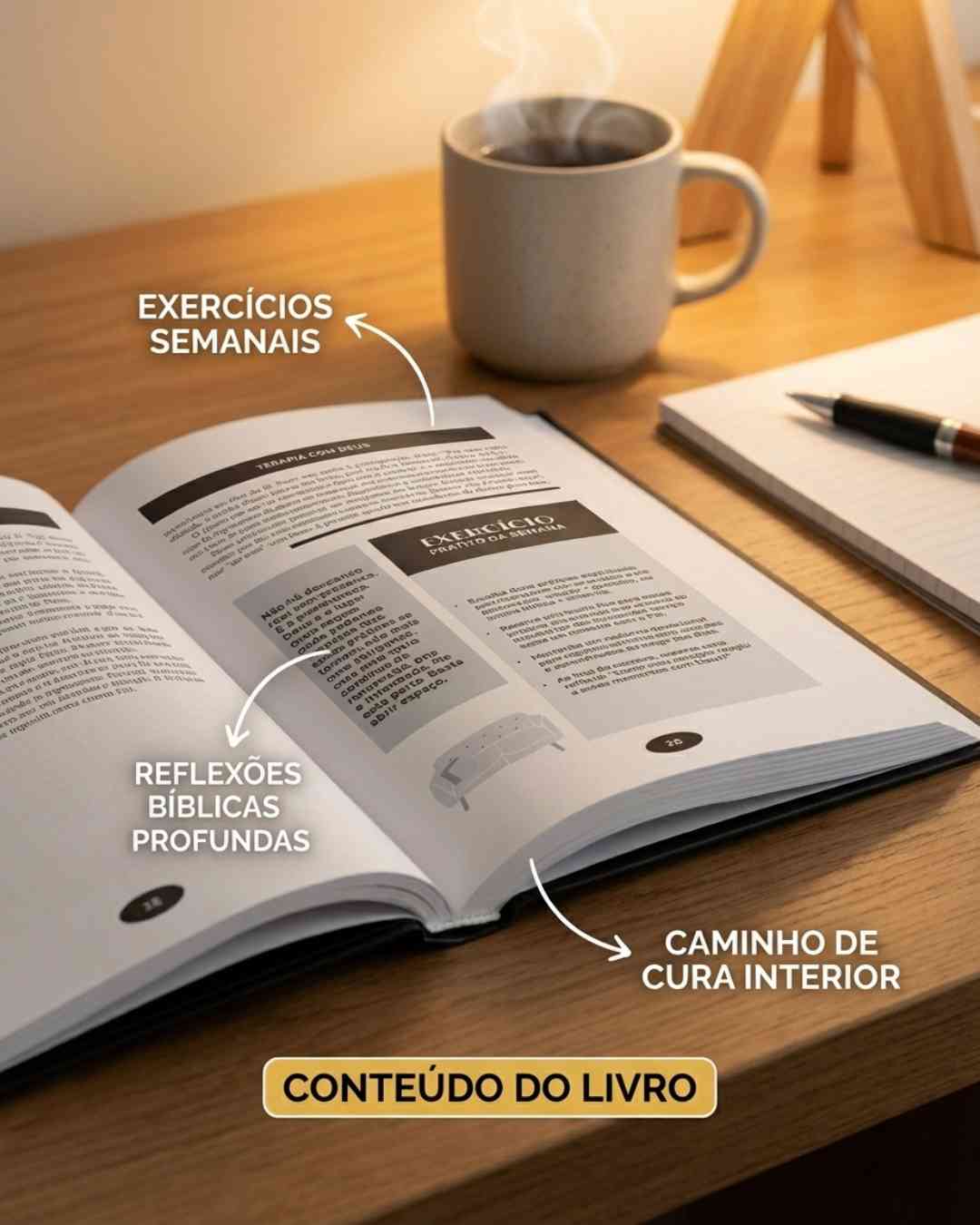 Terapia com Deus  O lugar onde suas dores falam... e Deus responde - Equipe Teológica Penkal