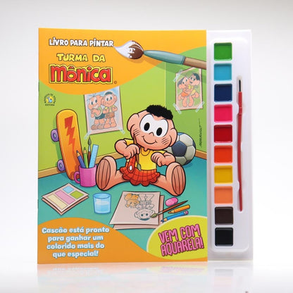 Turma da Mônica - Cascão | Livro Para Pintar