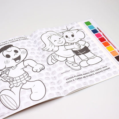 Turma da Mônica - Cascão | Livro Para Pintar