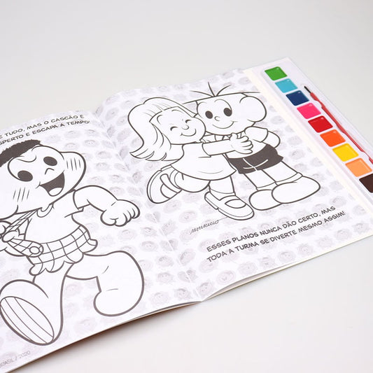 Turma da Mônica - Cascão | Livro Para Pintar