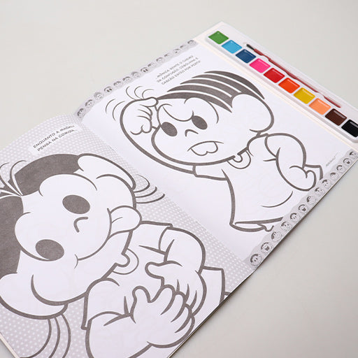 Turma da Mônica | Livro para Pintar com Aquarela