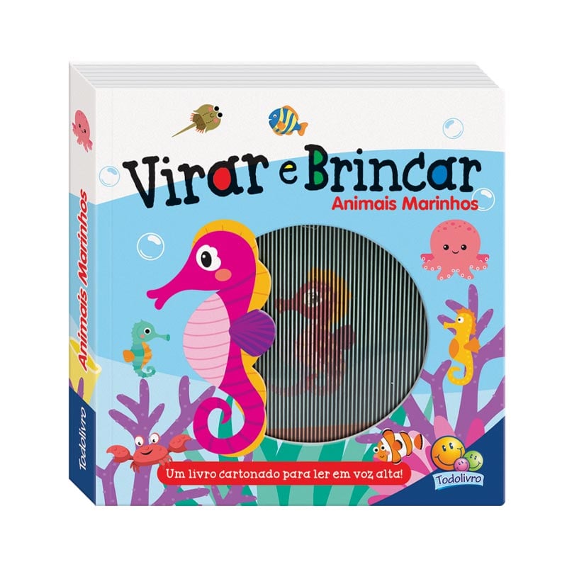 Virar E Brincar | Animais Marinhos | Todolivro