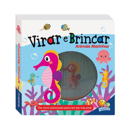 Virar E Brincar | Animais Marinhos | Todolivro