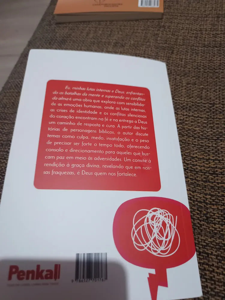 Livro Eu, Minhas Lutas Internas e Deus em foto de avaliação