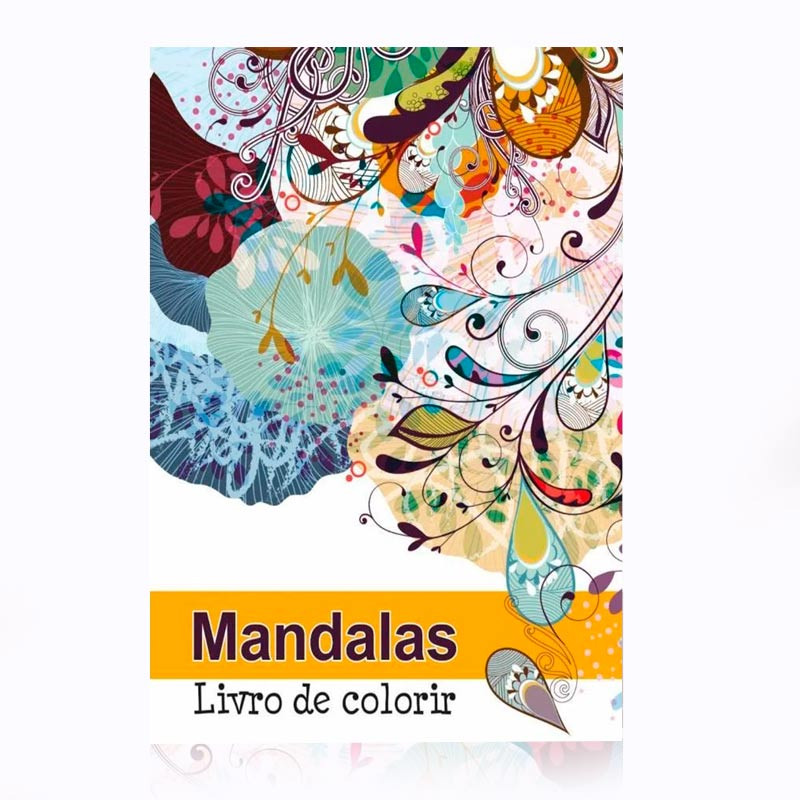 Livro para colorir mandalas