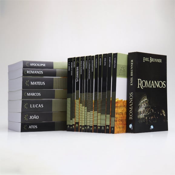 Box Comentário Expositivo | Novo Testamento | 21 Livros | Hernandes Dias Lopes + Romanos | Emil Brunner