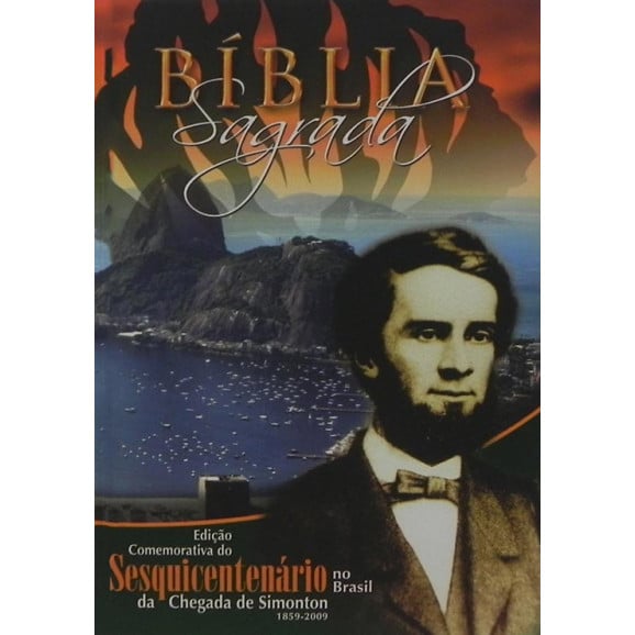 Bíblia Edição Comemorativa Sesquicentenário Simonton | RA | Capa Dura | Ilustrada 