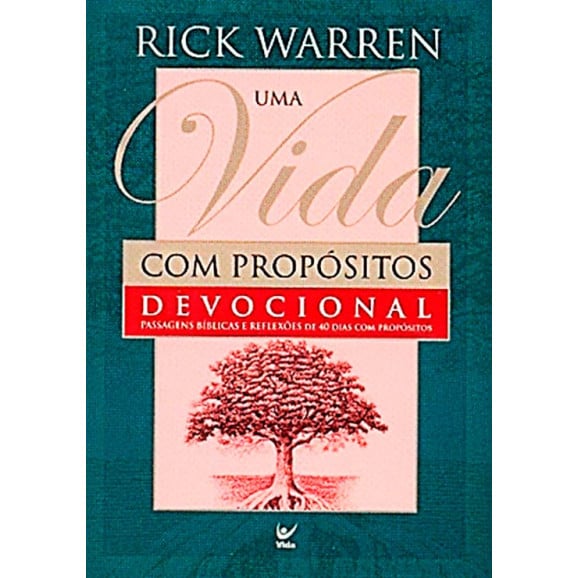 Livro Devocional Uma Vida Com Propósito | Ed. De Bolso | Rick Warren