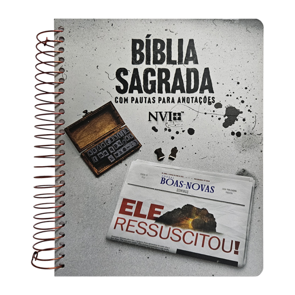 Bíblia para Anoações | NVI | Ressuscitou