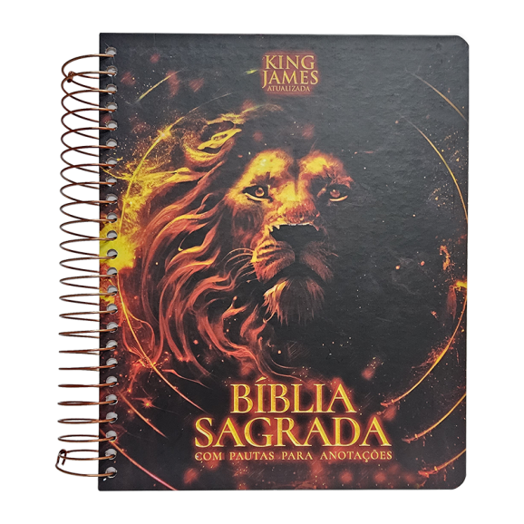 Bíblia para Anotações | KJA | Leão Épico