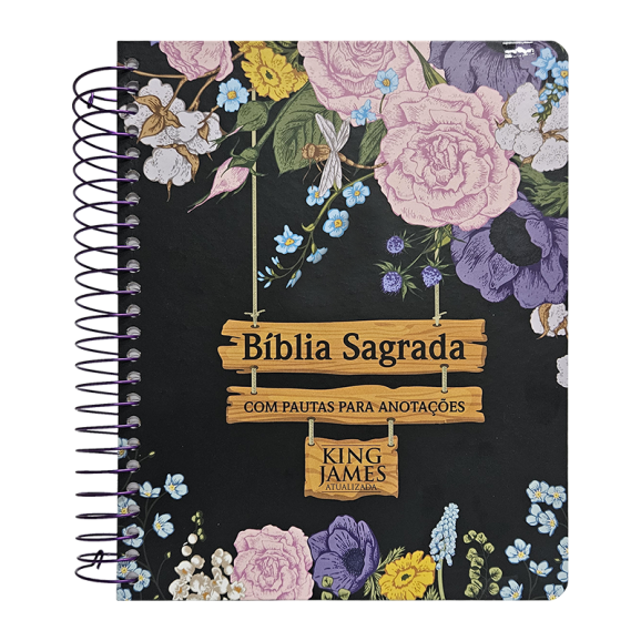 Bíblia para Anotações | KJA | Jardim Preta