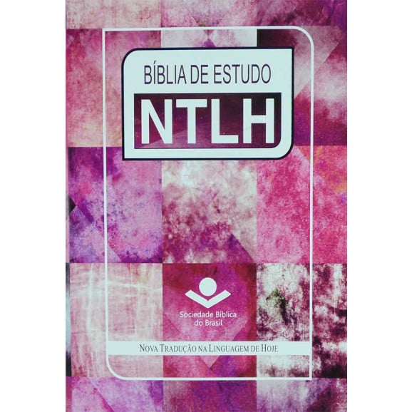 Bíblia De Estudo | NTLH | Letra Normal | Couro Bonded | Arte Feminina 