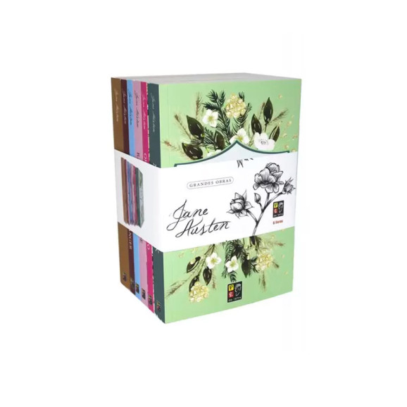 Box com 6 Livros I Jane Austen I Grandes Obras (padrão)