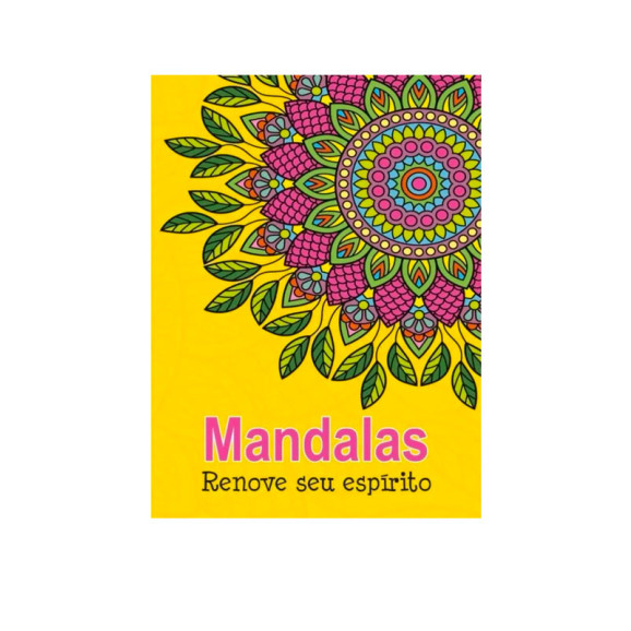 Mandalas I Renove Seu Espírito I Pé da Letra (padrão)