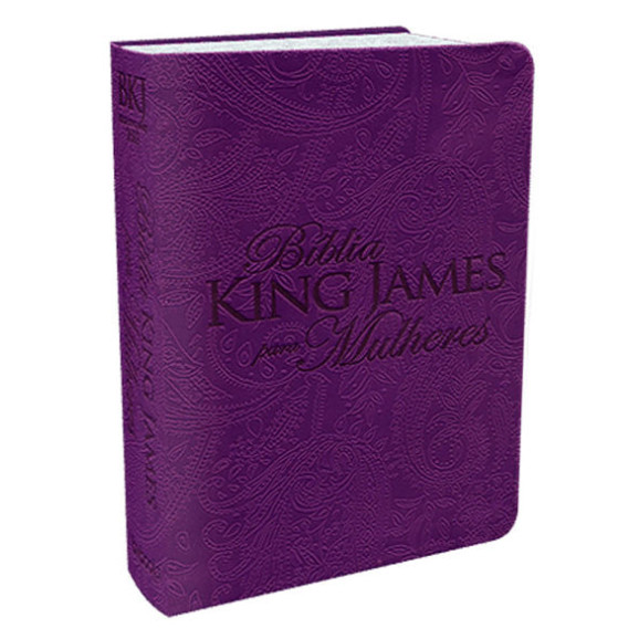 Bíblia King James Para Mulheres | Luxo | Roxa