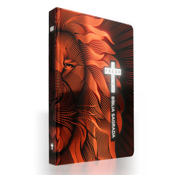 Bíblia Sagrada | Jesus Freak | Capa Leão Bronze | Capa Dura