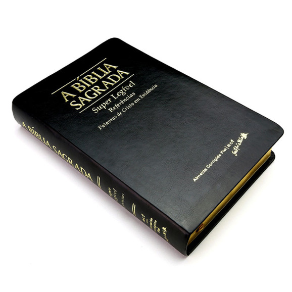 A Bíblia Sagrada | ACF | Super Legível | Luxo | Preta