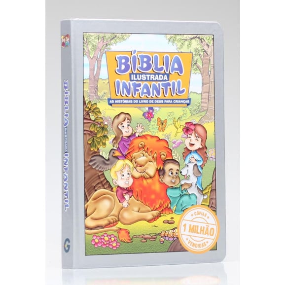 Bíblia Ilustrada Infantil | Capa Dura | Editora Geográfica