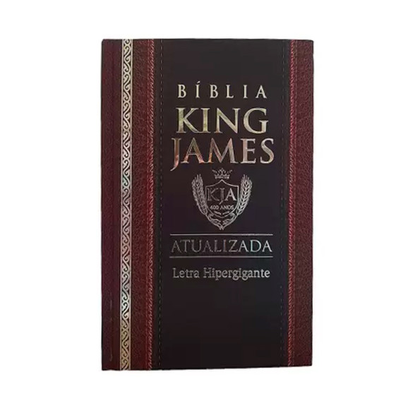 Bíblia Sagrada KJA | King James Atualizada | Letra Hipergigante | Capa Dura | Clássica