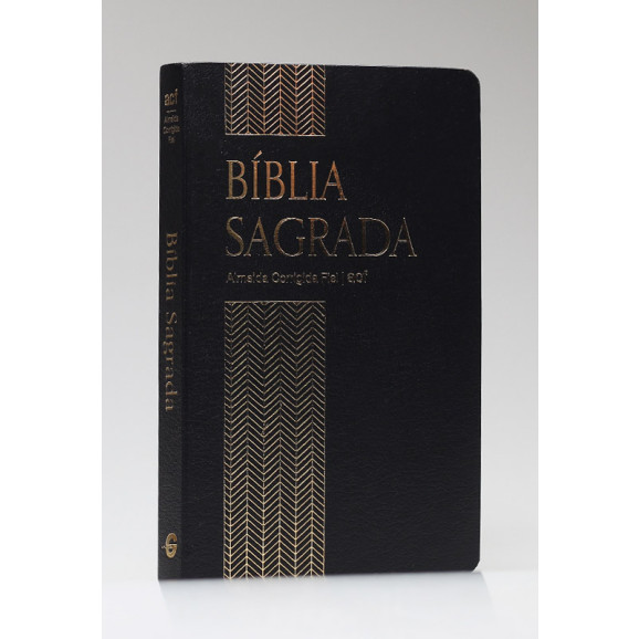 Bíblia Sagrada | ACF | Letra Grande | Semi-Luxo | Preta