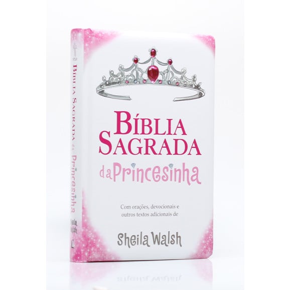 Bíblia Sagrada da Princesinha | NTLH | Letra Média | Luxo | Rosa