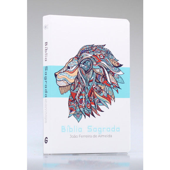 Bíblia Sagrada | RC | Letra Grande | Semi-Luxo | Azul Leão