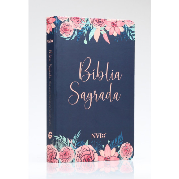Bíblia Sagrada | NVI | Letra Normal | Semi-Luxo | Rosas