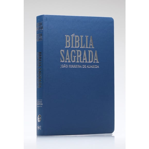 Bíblia Sagrada | RC | Letra Extragigante | Luxo | Azul
