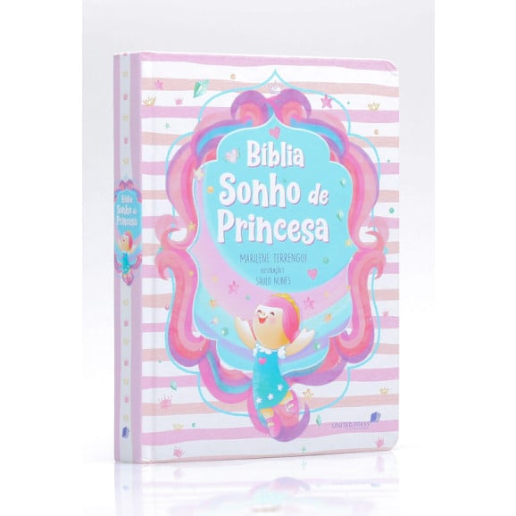 Bíblia Sonho de Princesa | Capa Dura | Ilustrada | Marilene Terrengui