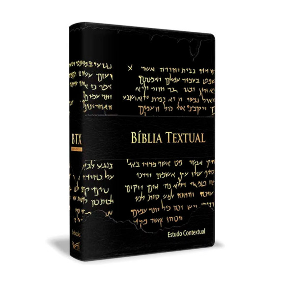 Bíblia de Estudo Textual | Letra Gigante | Luxo | Preta