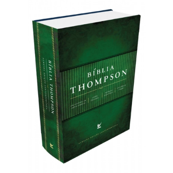 Bíblia de Estudo Thompson | Almeida Contemporânea | Capa Dura | Verde