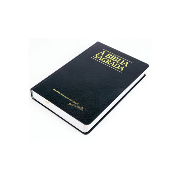 Bíblia Sagrada | ACF | Letra Grande | Semi-Luxo | Preta 