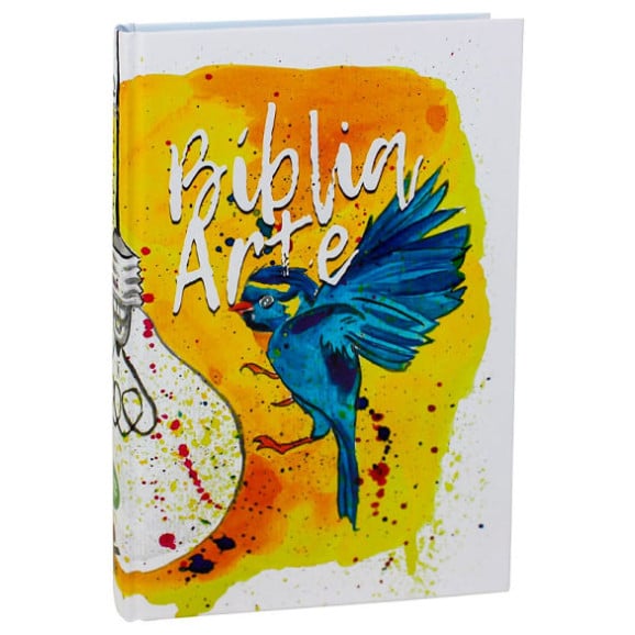 Bíblia Arte | NAA | Letra Média | Capa Dura | Luz