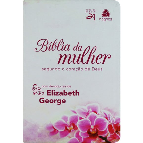 Bíblia Da Mulher | S21 | Luxo | Orquídeas