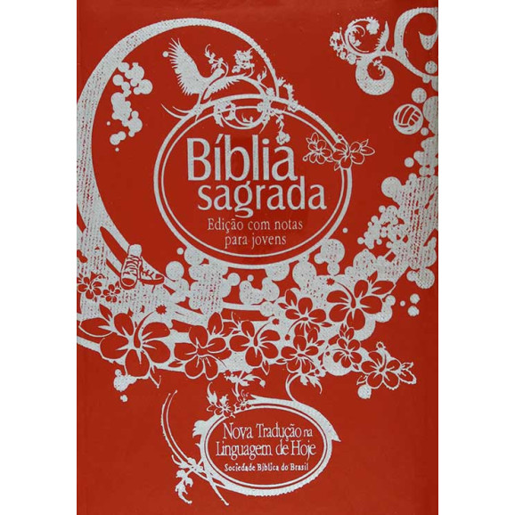 Bíblia Edição Com Notas Para Jovens | Laranja 