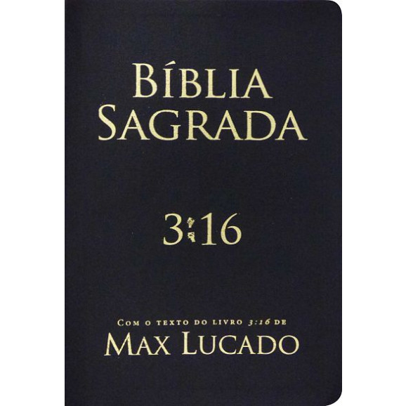 Bíblia João 3:16 Max Lucado | NAA | Média | Luxo